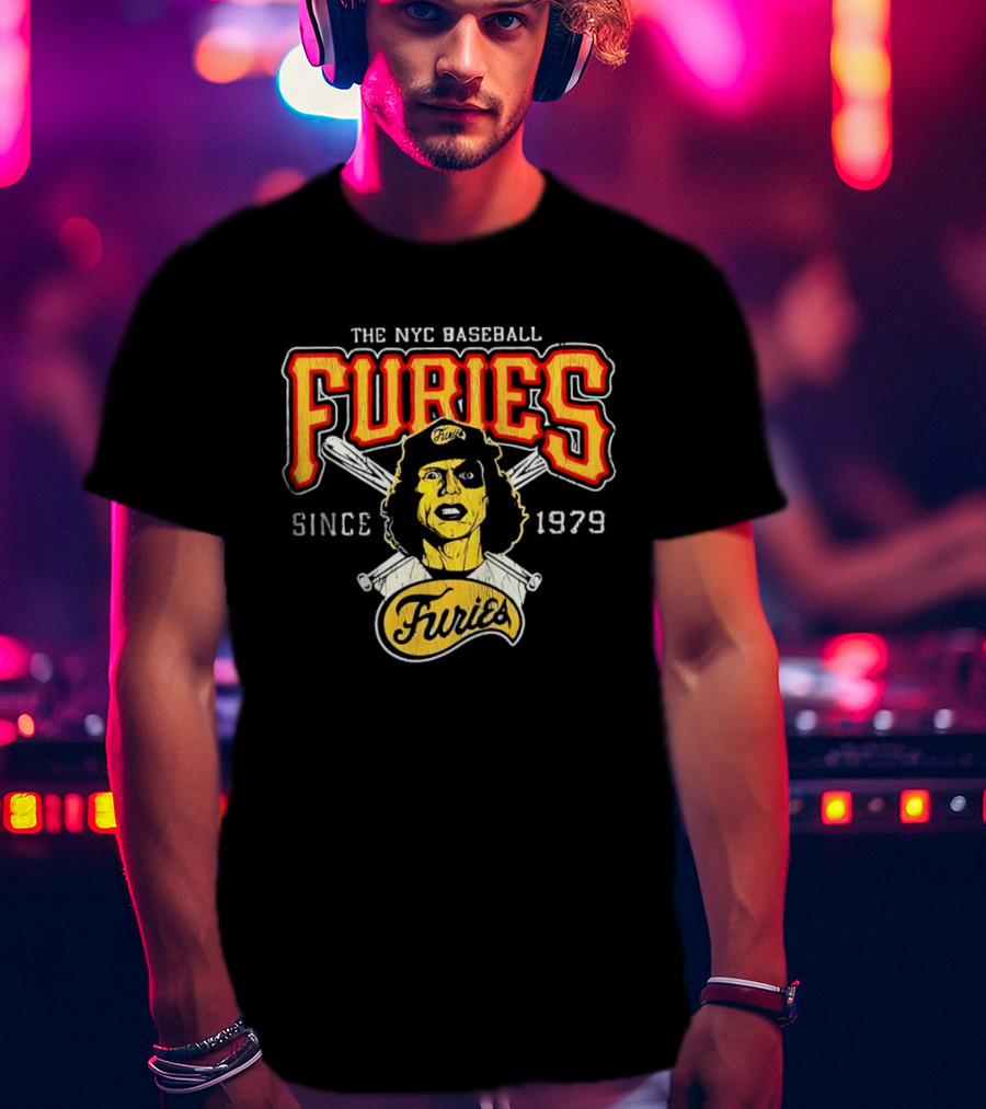 NYC Baseball Furies Iconic 1979 Warriors Movie T-Shirt