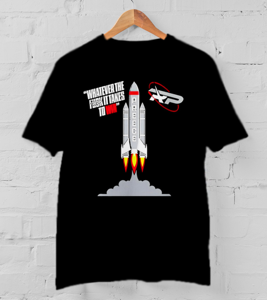 Preece Rocket Whatever It Takes To Win Airplane T-Shirt