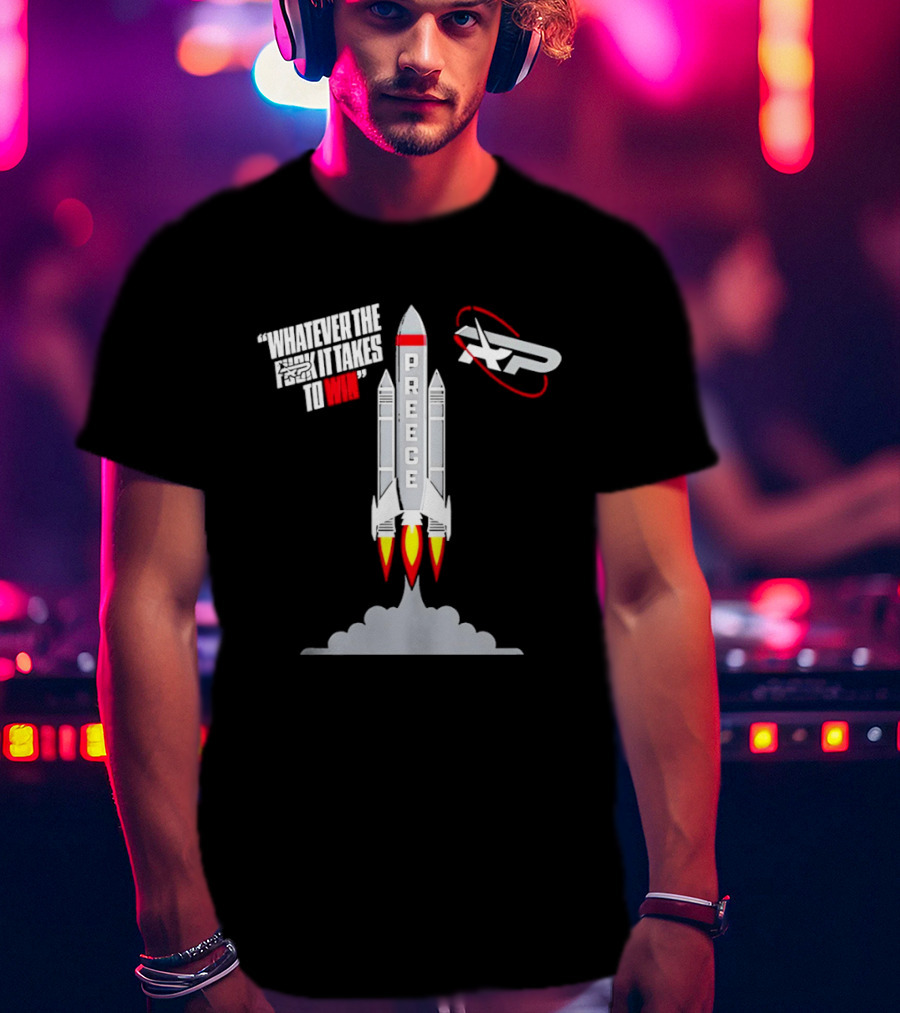 Preece Rocket Whatever It Takes To Win Airplane T-Shirt