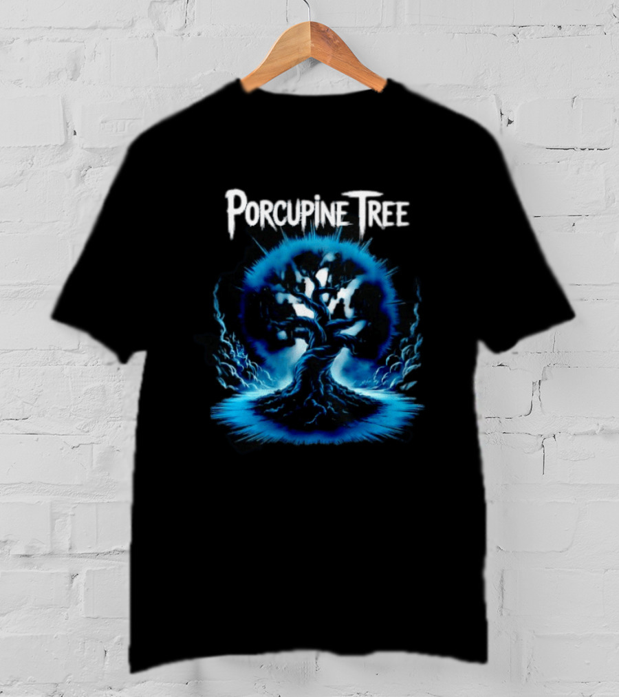 Porcupine Tree Psychedelic Evil Tree T-Shirt