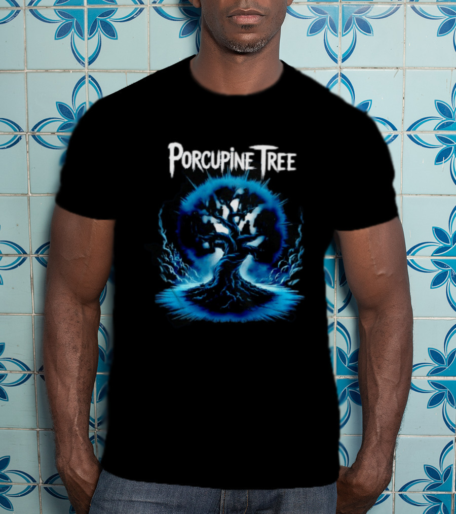 Porcupine Tree Psychedelic Evil Tree T-Shirt