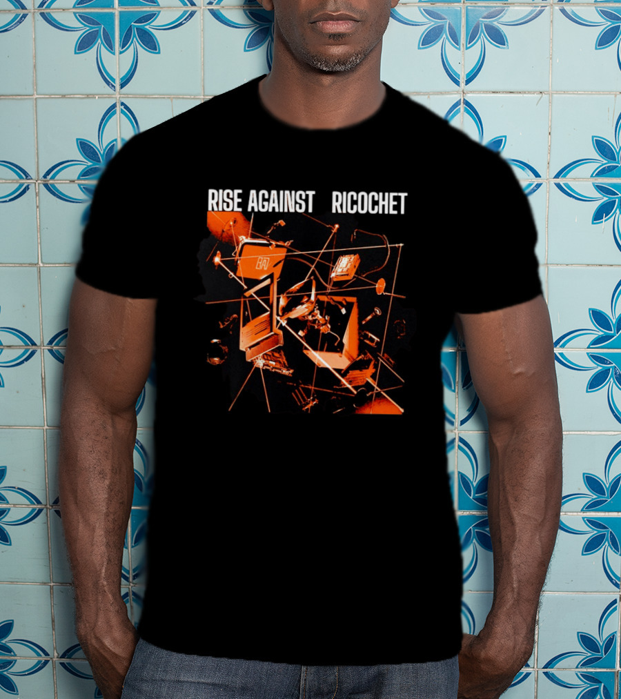 Rise Against Ricochet Electronics Circuit T-Shirt