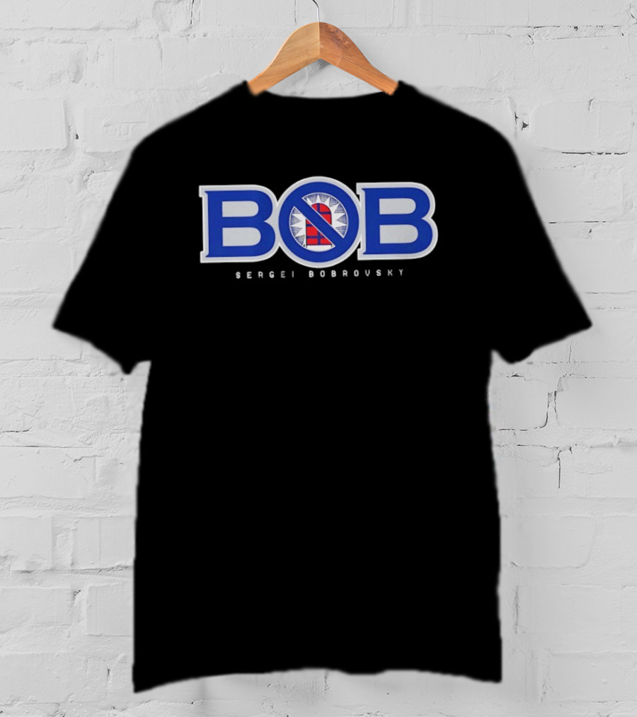 Sergei Bobrovsky BOB Toronto Maple Leafs Hockey Goalie Net T-Shirt