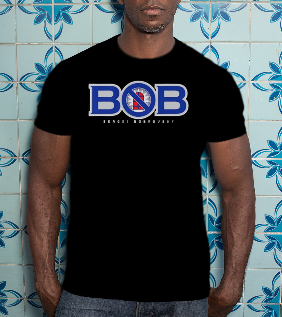 Sergei Bobrovsky BOB Toronto Maple Leafs Hockey Goalie Net T-Shirt