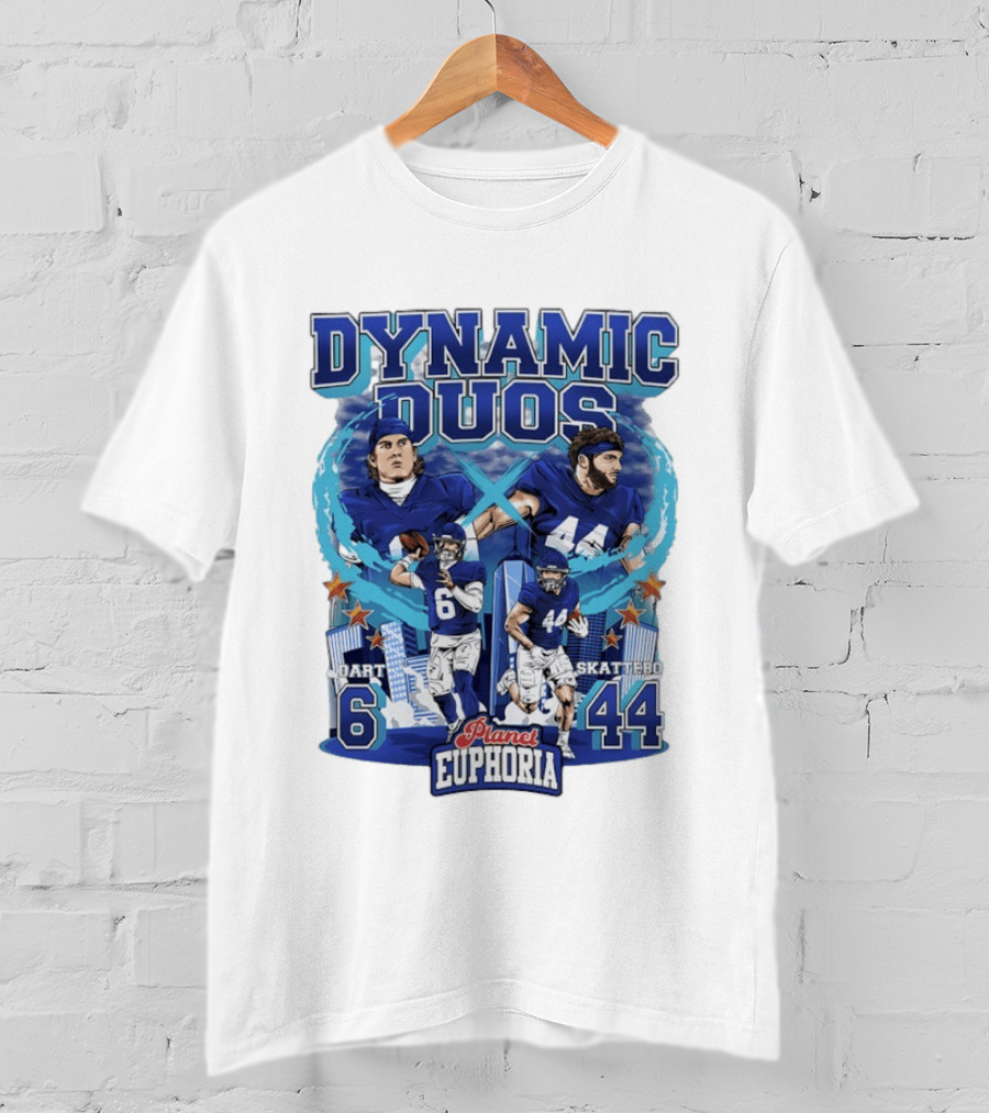 Dynamic Duos Dart 6 Skattebo 44 Planet Euphoria Skyline T-Shirt