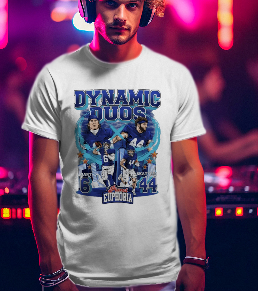 Dynamic Duos Dart 6 Skattebo 44 Planet Euphoria Skyline T-Shirt