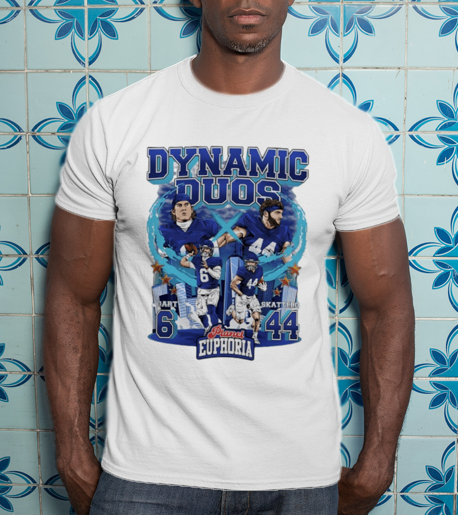 Dynamic Duos Dart 6 Skattebo 44 Planet Euphoria Skyline T-Shirt