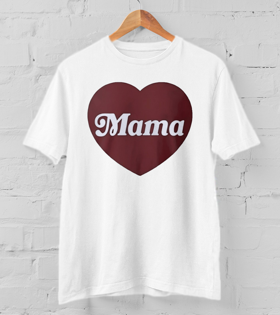Mama Heart Mother Love Mom T-Shirt