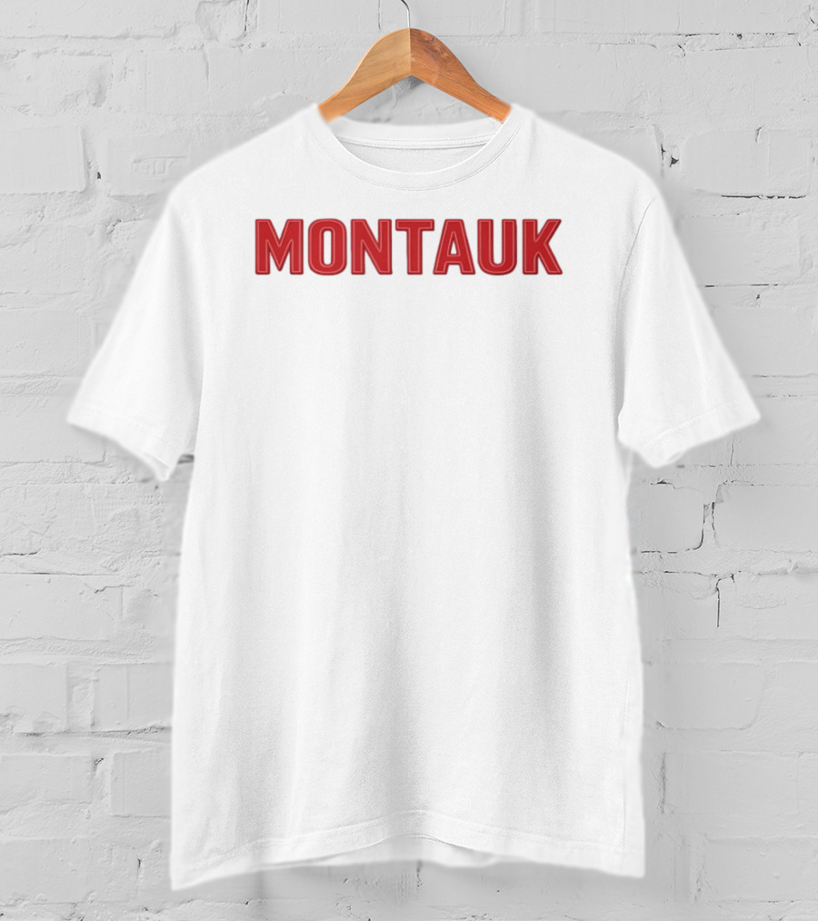 Montauk New York Long Island Coastal Beach T-Shirt