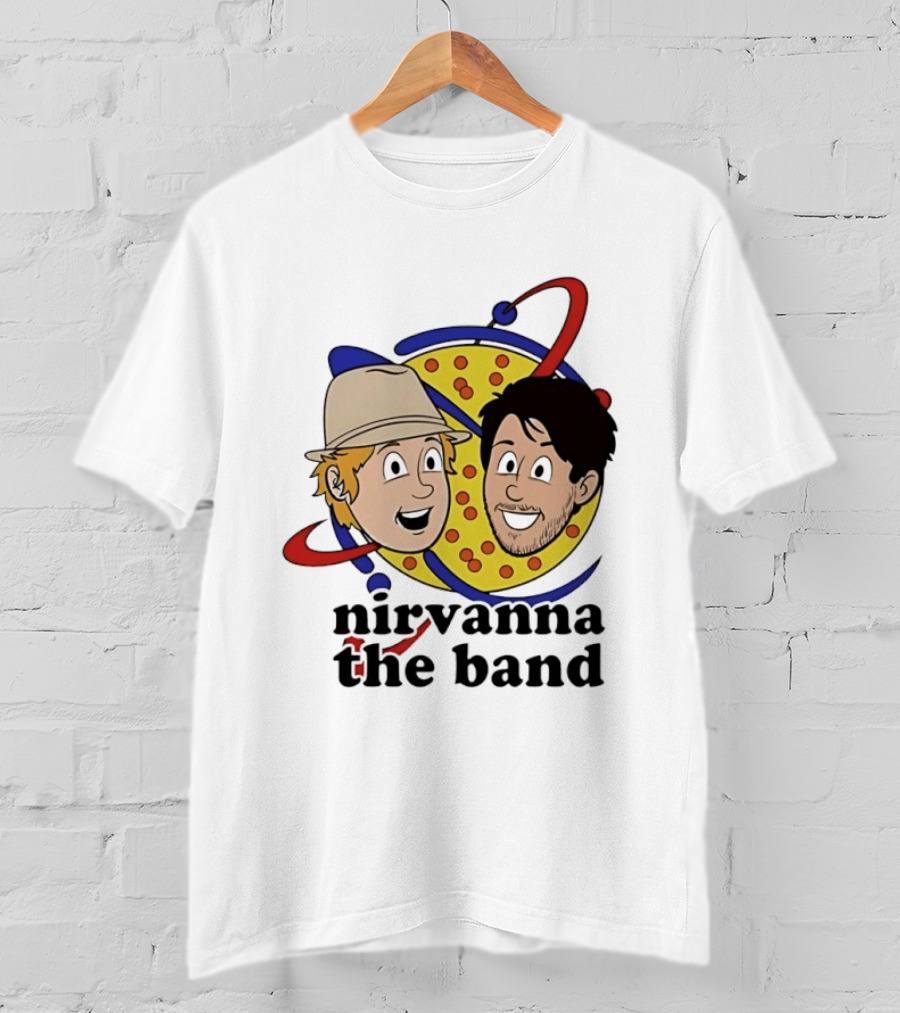 Nirvanna The Band Characters With Planetary T-Shirt