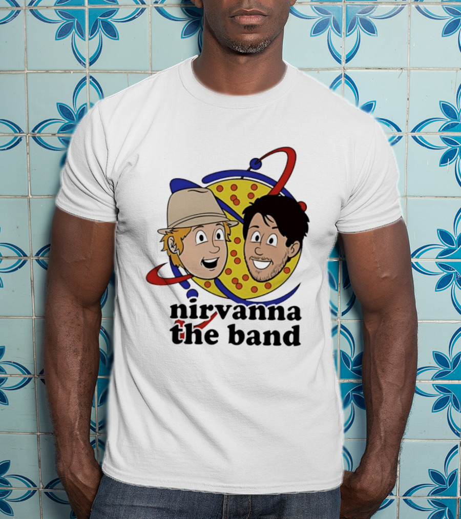 Nirvanna The Band Characters With Planetary T-Shirt