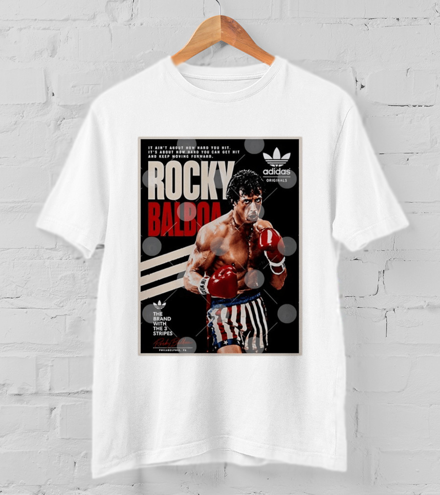 Rocky Balboa Adidas Originals Philadelphia Boxing Legend T-Shirt