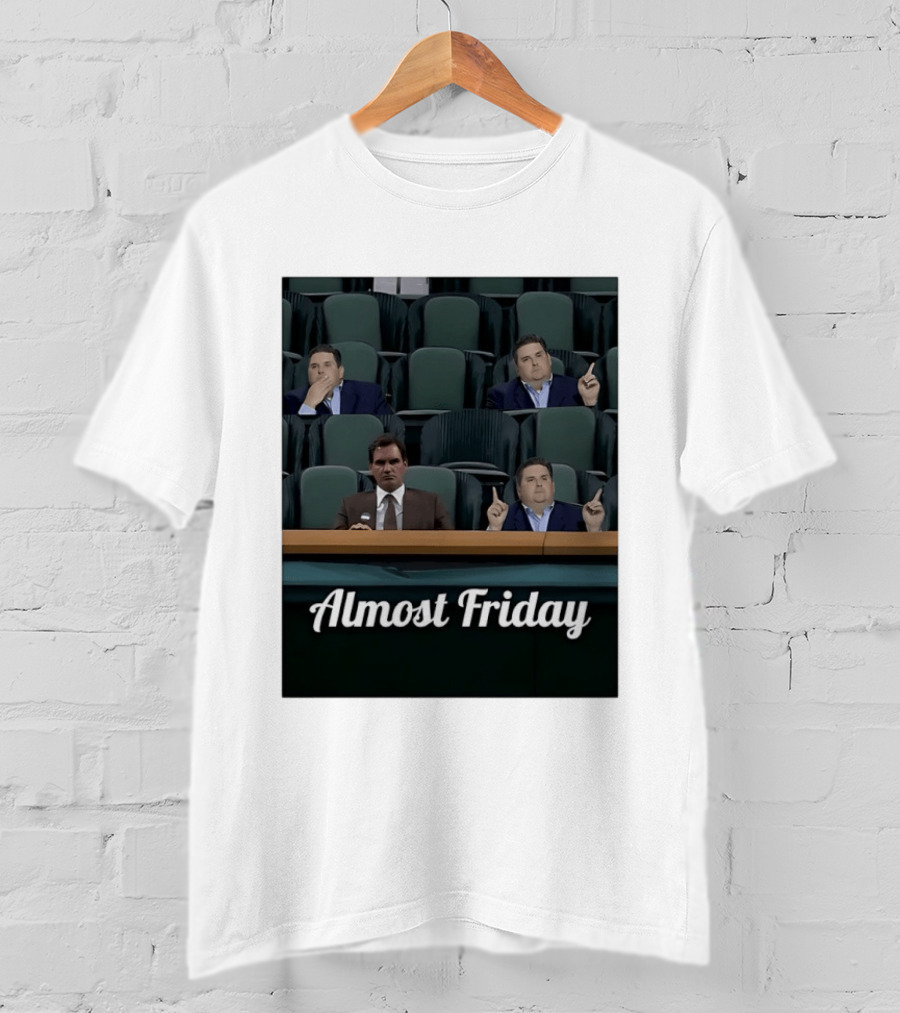 Roger Federer Brian Windhorst Tennis Stands Memes Almost Friday T-Shirt