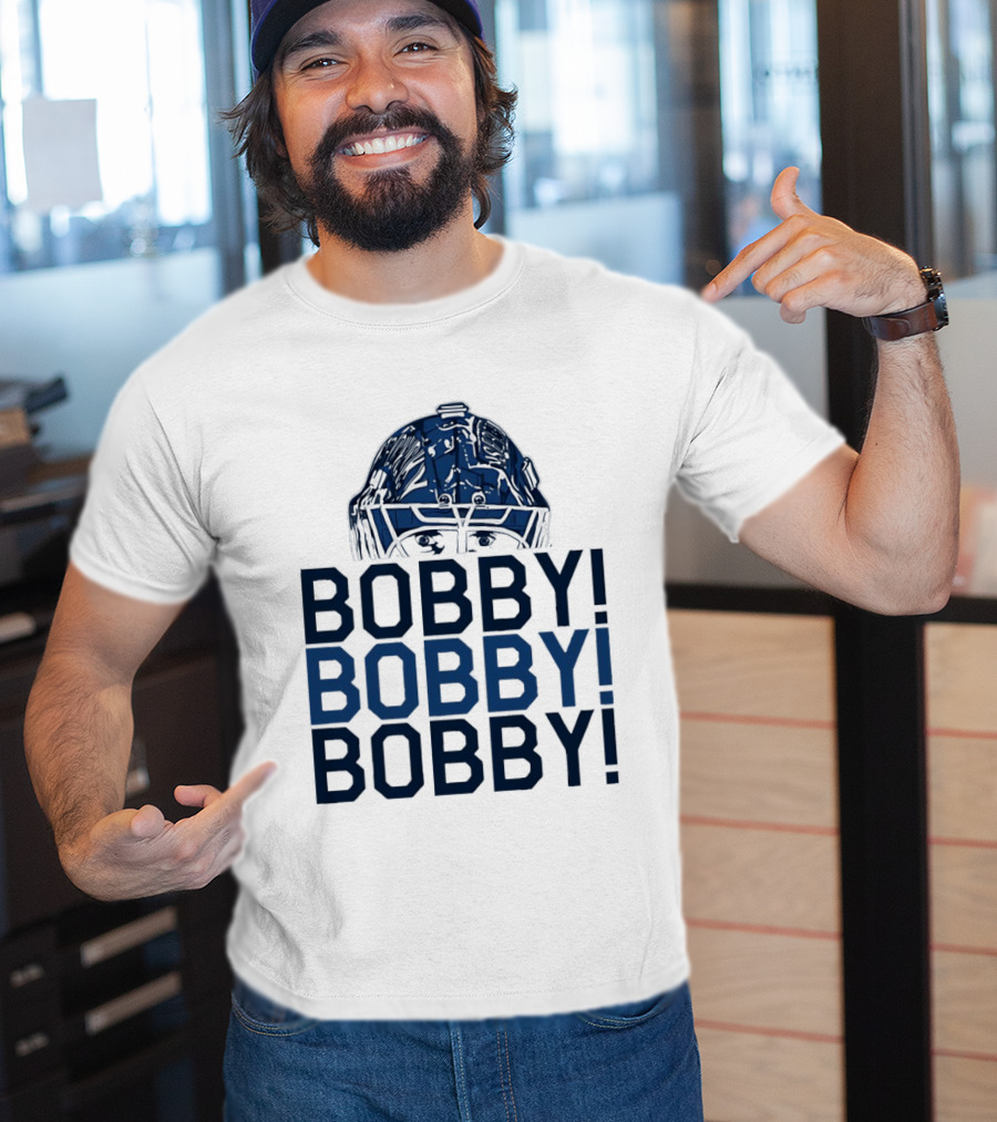 Sergei Bobrovsky Bobby Chant Helmet Ice Hockey T-Shirt