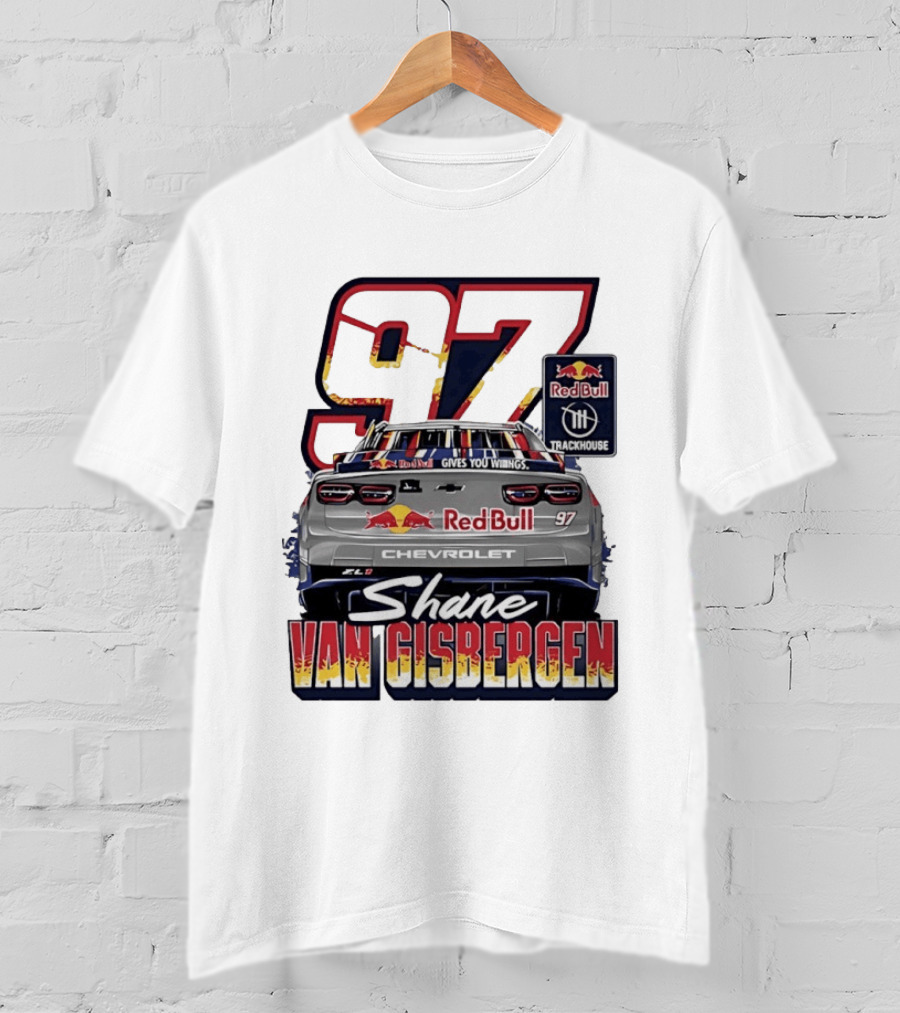 Shane Van Gisbergen 97 Red Bull Trackhouse Chevrolet Racing Team T-Shirt