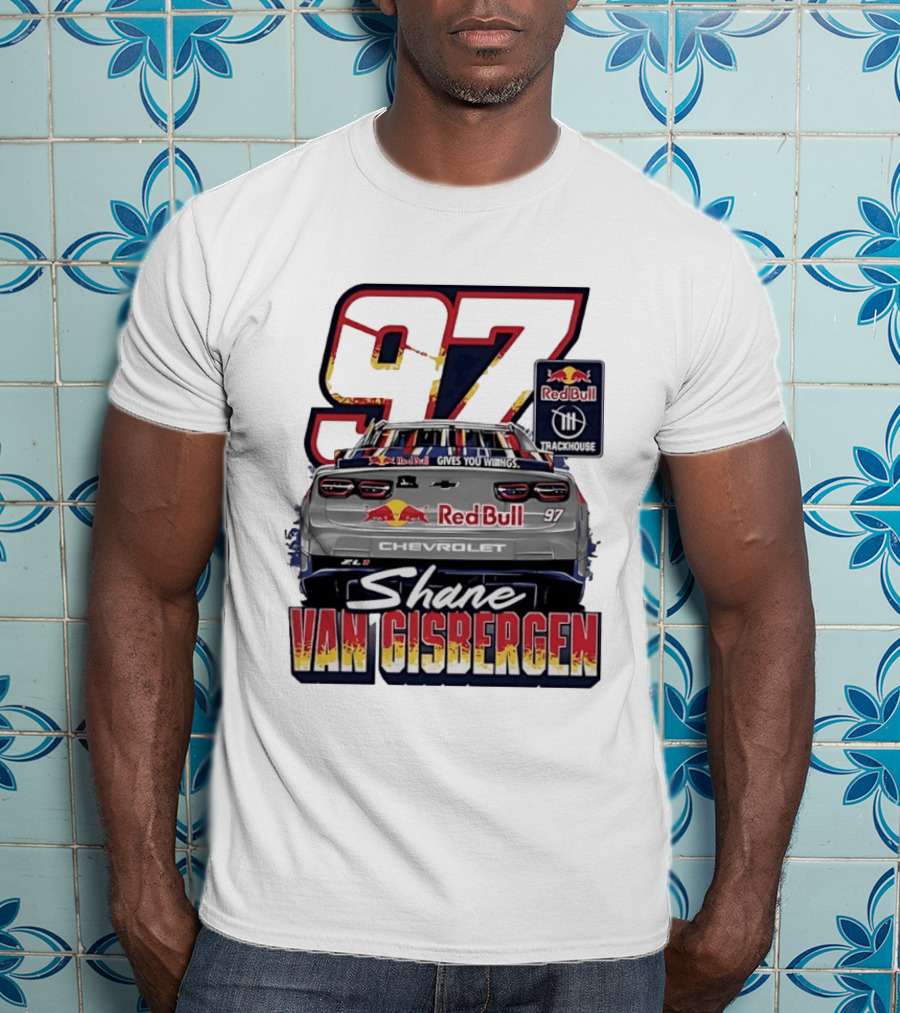 Shane Van Gisbergen 97 Red Bull Trackhouse Chevrolet Racing Team T-Shirt
