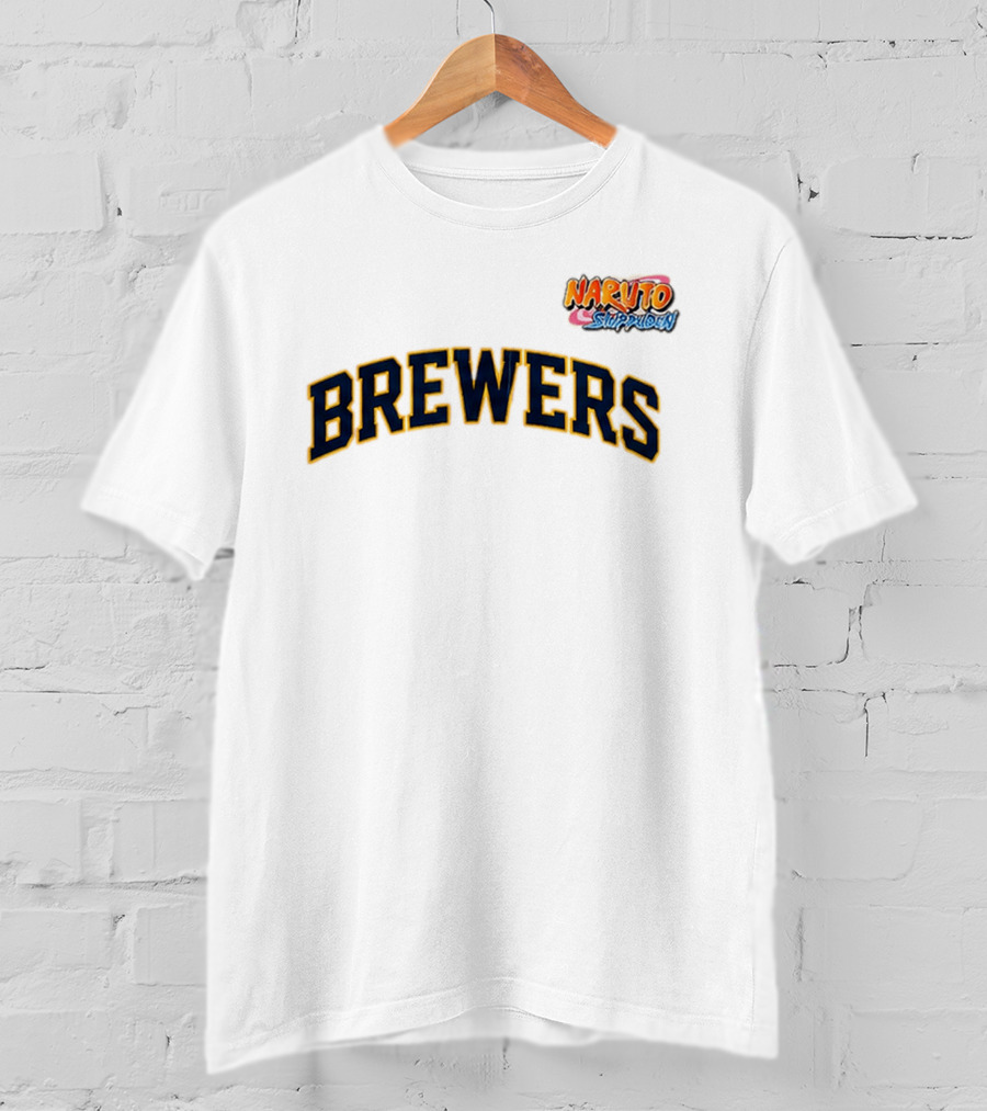 Milwaukee Brewers Naruto Shippuden 2026 Event Promo T-Shirt