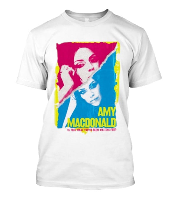 Amy Macdonald Is This What You've Been Waiting For Vintage Style Image T-Shirt
