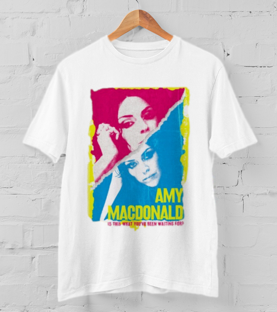 Amy Macdonald Is This What You've Been Waiting For Vintage Style Image T-Shirt