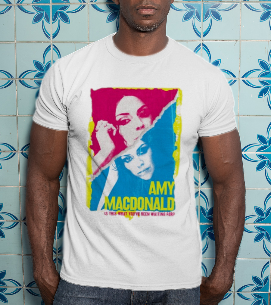 Amy Macdonald Is This What You've Been Waiting For Vintage Style Image T-Shirt