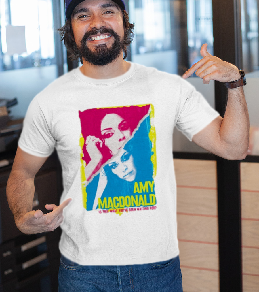 Amy Macdonald Is This What You've Been Waiting For Vintage Style Image T-Shirt