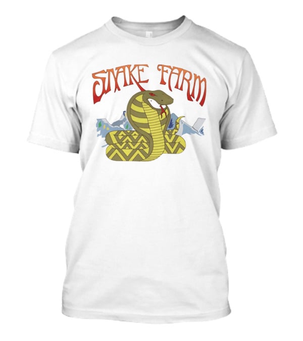 Snake Farm Cobra With Mountains T-Shirt