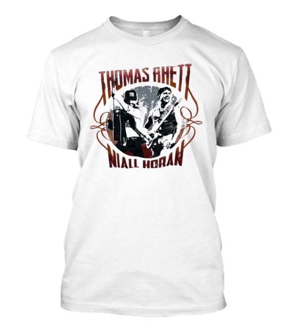 Thomas Rhett Niall Horan Music Collaboration Tour Concert T-Shirt