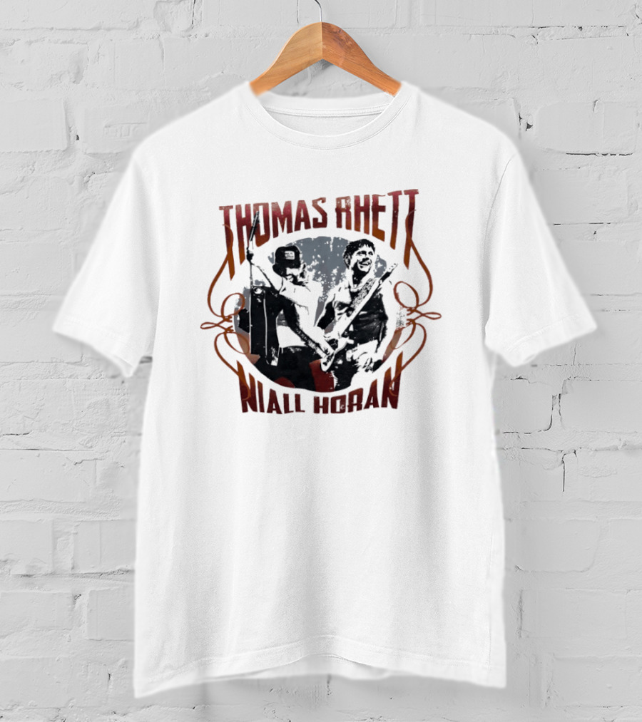 Thomas Rhett Niall Horan Music Collaboration Tour Concert T-Shirt