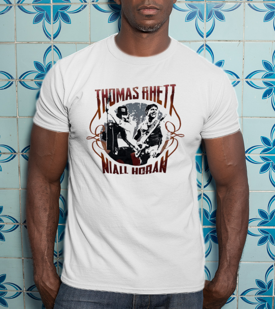 Thomas Rhett Niall Horan Music Collaboration Tour Concert T-Shirt