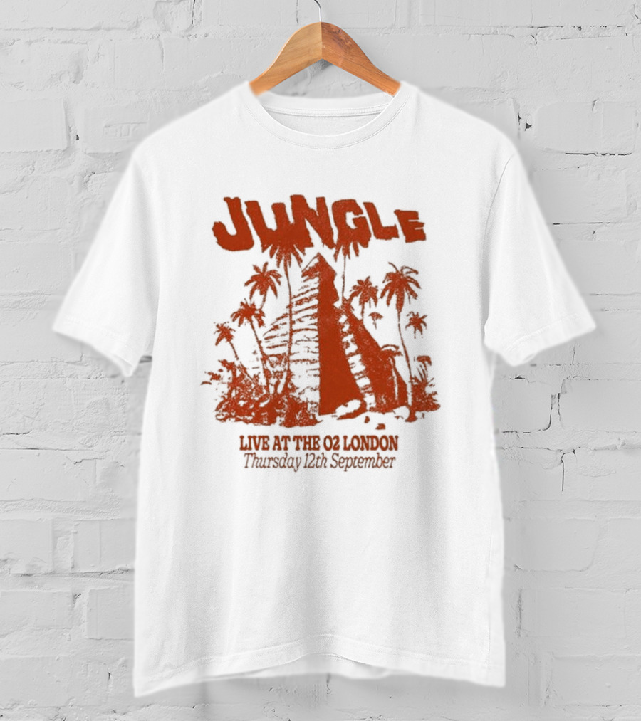 Jungle Live At The 02 London Thursday 16th September T-Shirt