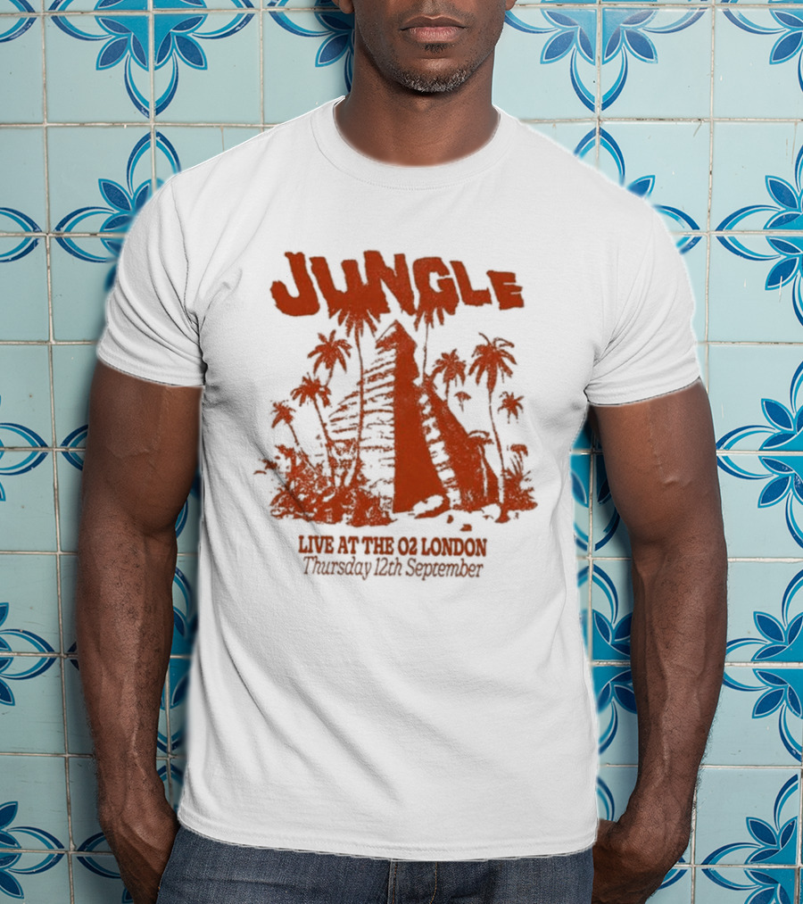 Jungle Live At The 02 London Thursday 16th September T-Shirt