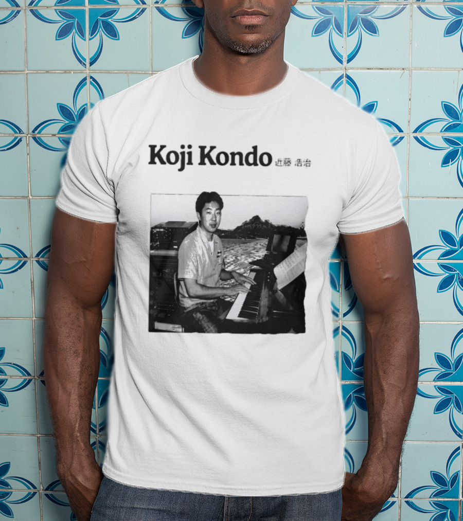 Koji Kondo I Can Hear Music Piano Masters T-Shirt