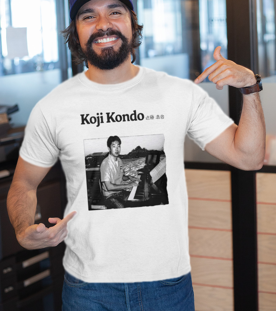 Koji Kondo I Can Hear Music Piano Masters T-Shirt