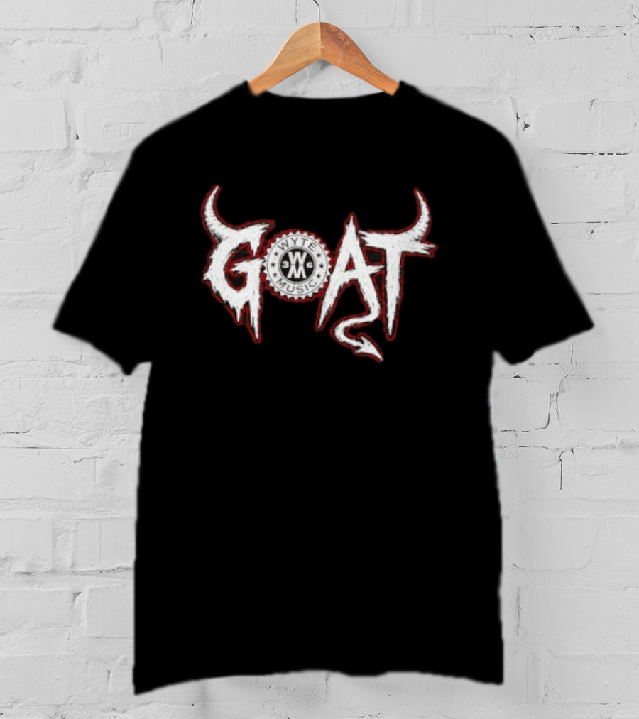 Wyte Music GOAT 3 6 Horns Tail T-Shirt