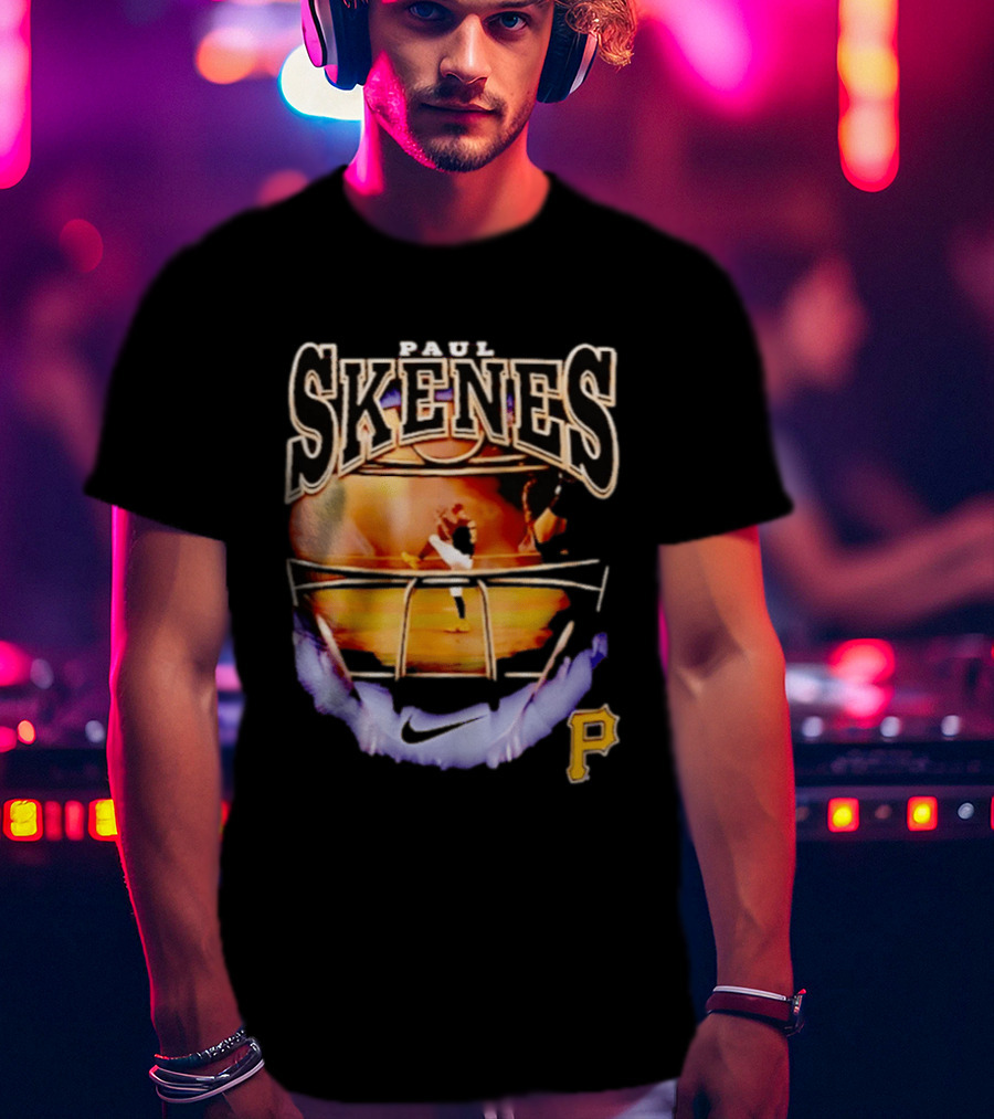 Paul Skenes Pittsburgh Pirates Nike P Logo Baseball Stadium T-Shirt