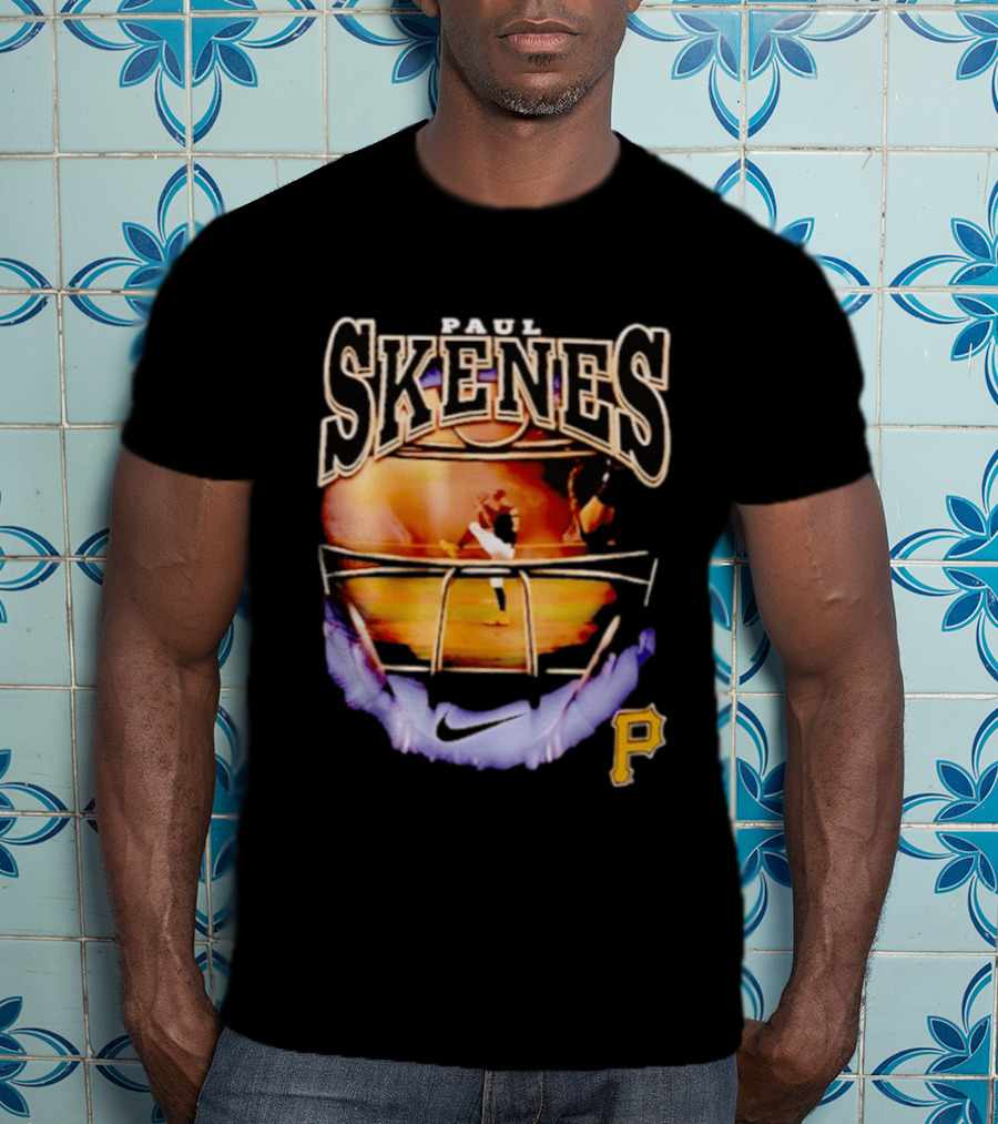 Paul Skenes Pittsburgh Pirates Nike P Logo Baseball Stadium T-Shirt