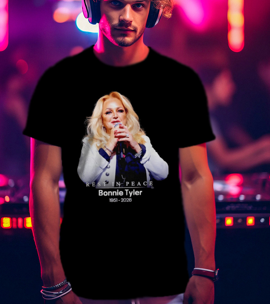 Rest In Peace Bonnie Tyler 1951 2026 T-Shirt