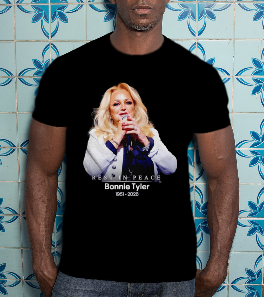 Rest In Peace Bonnie Tyler 1951 2026 T-Shirt