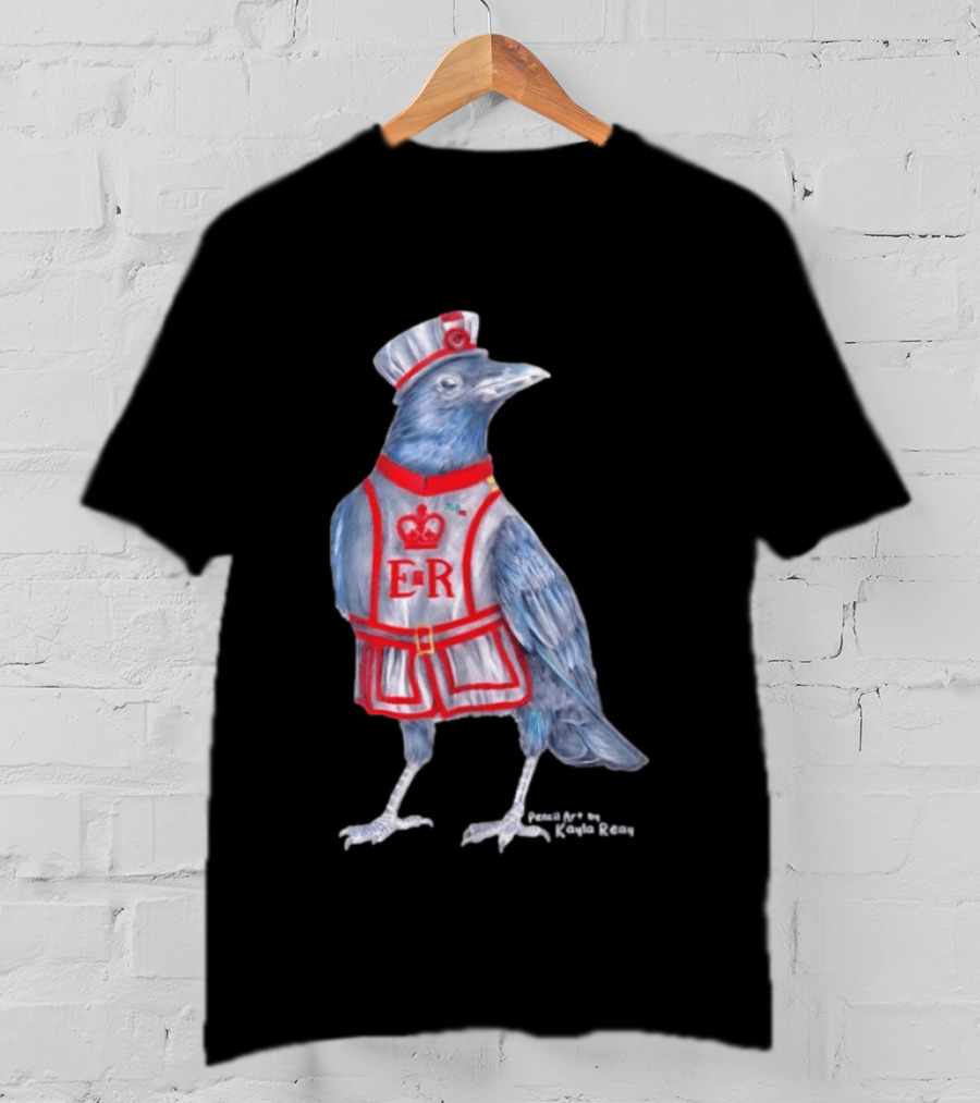 Rosaline The Raven ER Yeoman Warder Beefeater Uniform T-Shirt