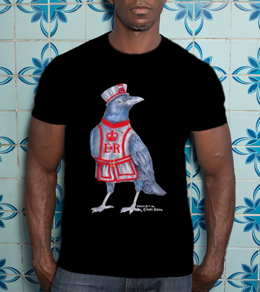 Rosaline The Raven ER Yeoman Warder Beefeater Uniform T-Shirt