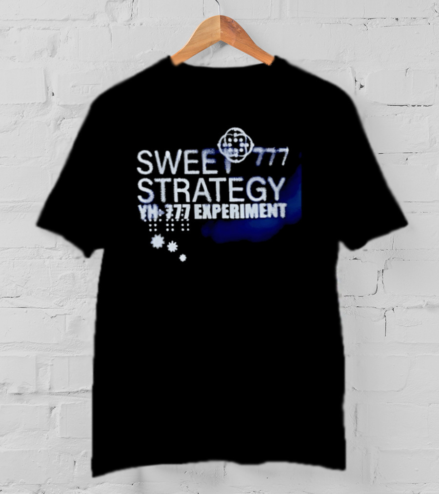 Sweet Strategy YH 777 Experiment Lucky Slots Concept T-Shirt