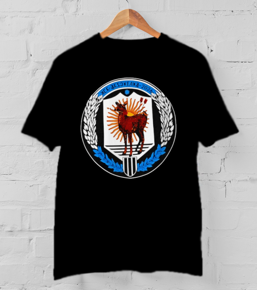 Eternos Laureles Jck Acsjxelxa 2026 Argentina Sun Lion T-Shirt