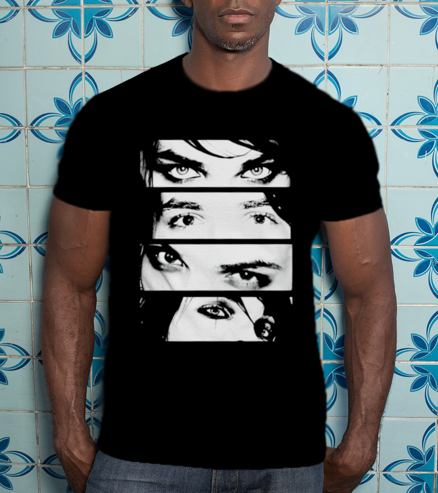 Gerard Way Eyes My Chemical Romance Emo Band Fan T-Shirt