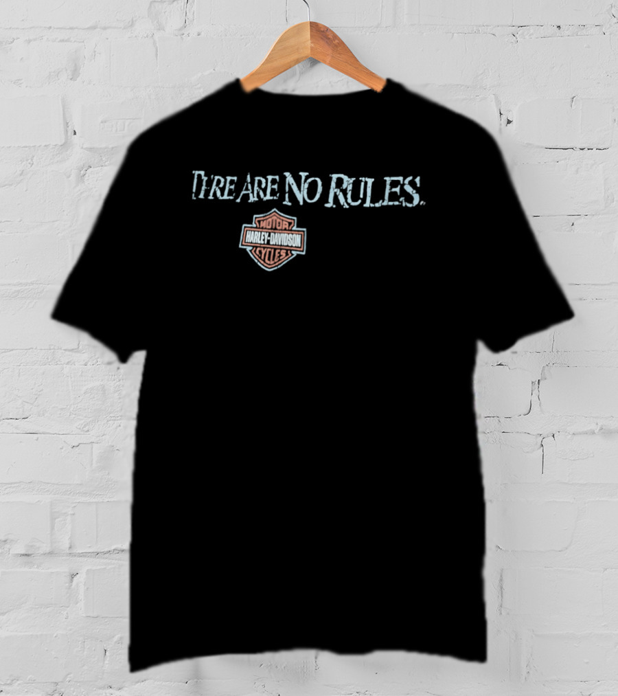 Harley Davidson There Are No Rules T-Shirt