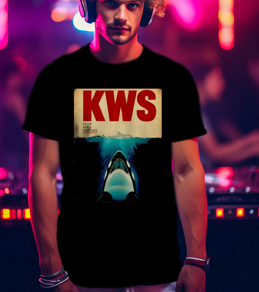 KWS Killer Whale Strategies Orca Shark Ocean T-Shirt