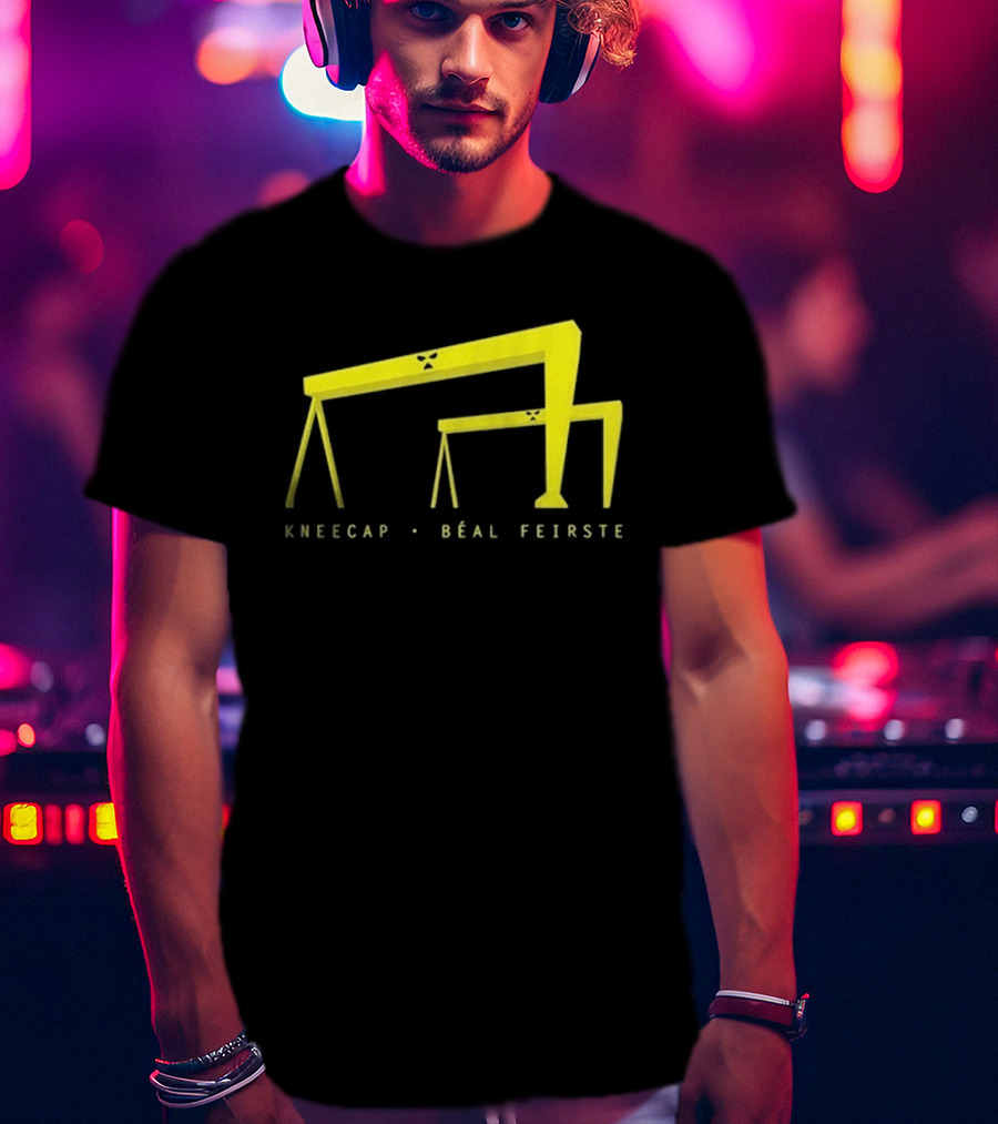 Kneecap Béal Feirste Yellow Crane T-Shirt