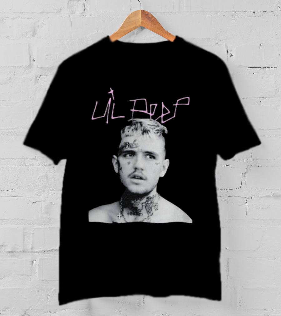 Lil Peep Gustav Elijah Åhr Emo Rap Tattoo T-Shirt