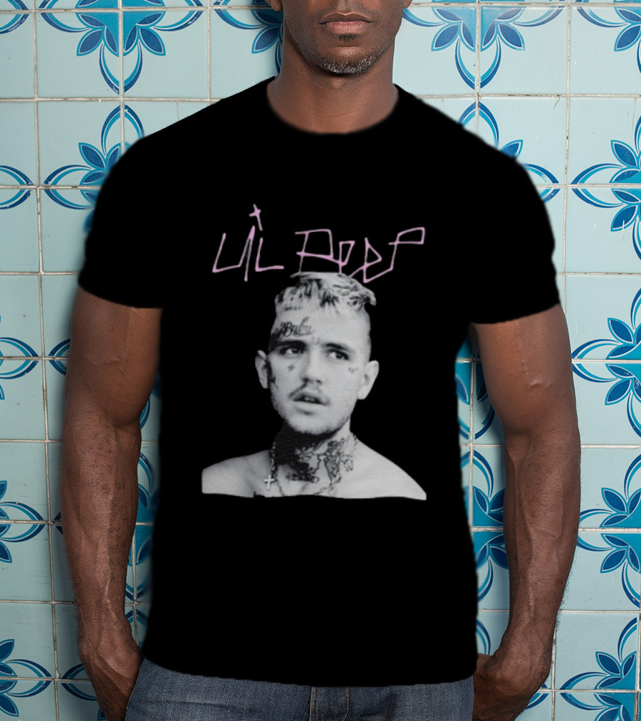 Lil Peep Gustav Elijah Åhr Emo Rap Tattoo T-Shirt