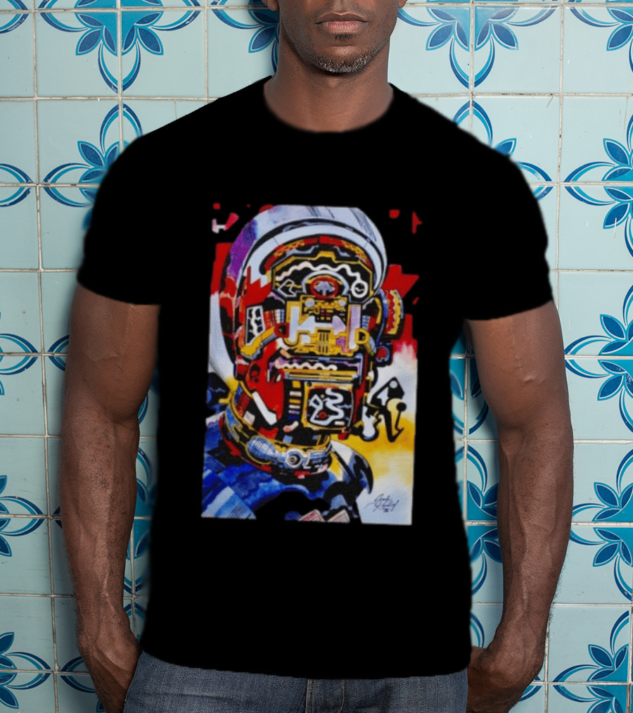 Jack Kirby Galactic Sci Fi Robot T-Shirt