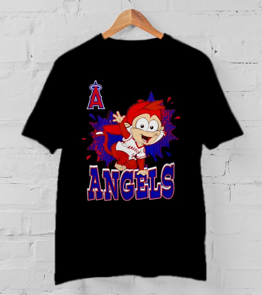Los Angeles Angels Rally Monkey Baseball MLB Team Fans T-Shirt